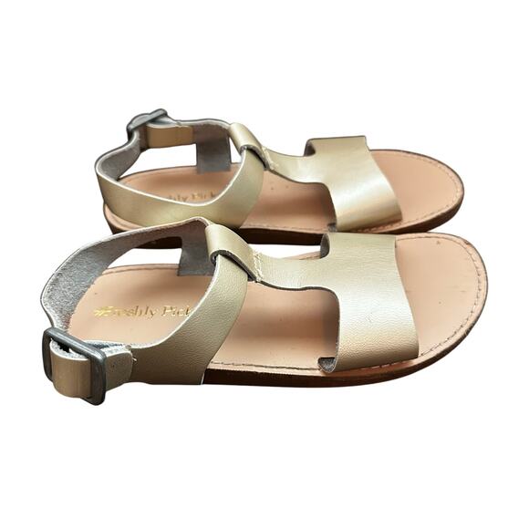 Freshly Picked Platinum Malibu II Sandal Size 10 Pre-owned - Picture 1 of 7